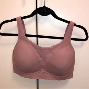 Lululemon Run Times Bra Light Purple Size 34DD